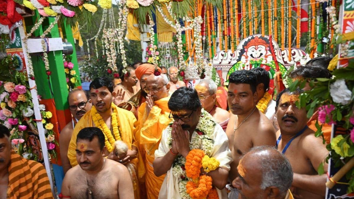 RANCHI:भगवान जगन्नाथ की रथ यात्रा में शामिल होंगे राज्यपाल और मुख्यमंत्री