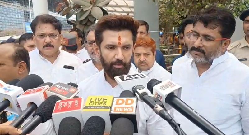 नीति आयोग की बैठक के बाद चिराग पासवान का बयान, कहा- माइक बंद को लेकर बेवजह मुद्दा बना रहा विपक्ष