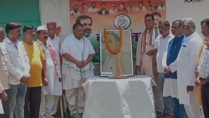 संचार क्रांति के प्रणेता पूर्व प्रधानमंत्री राजीव गांधी की 80 वी जयंती पर निकाली गई सद्भावना रैली