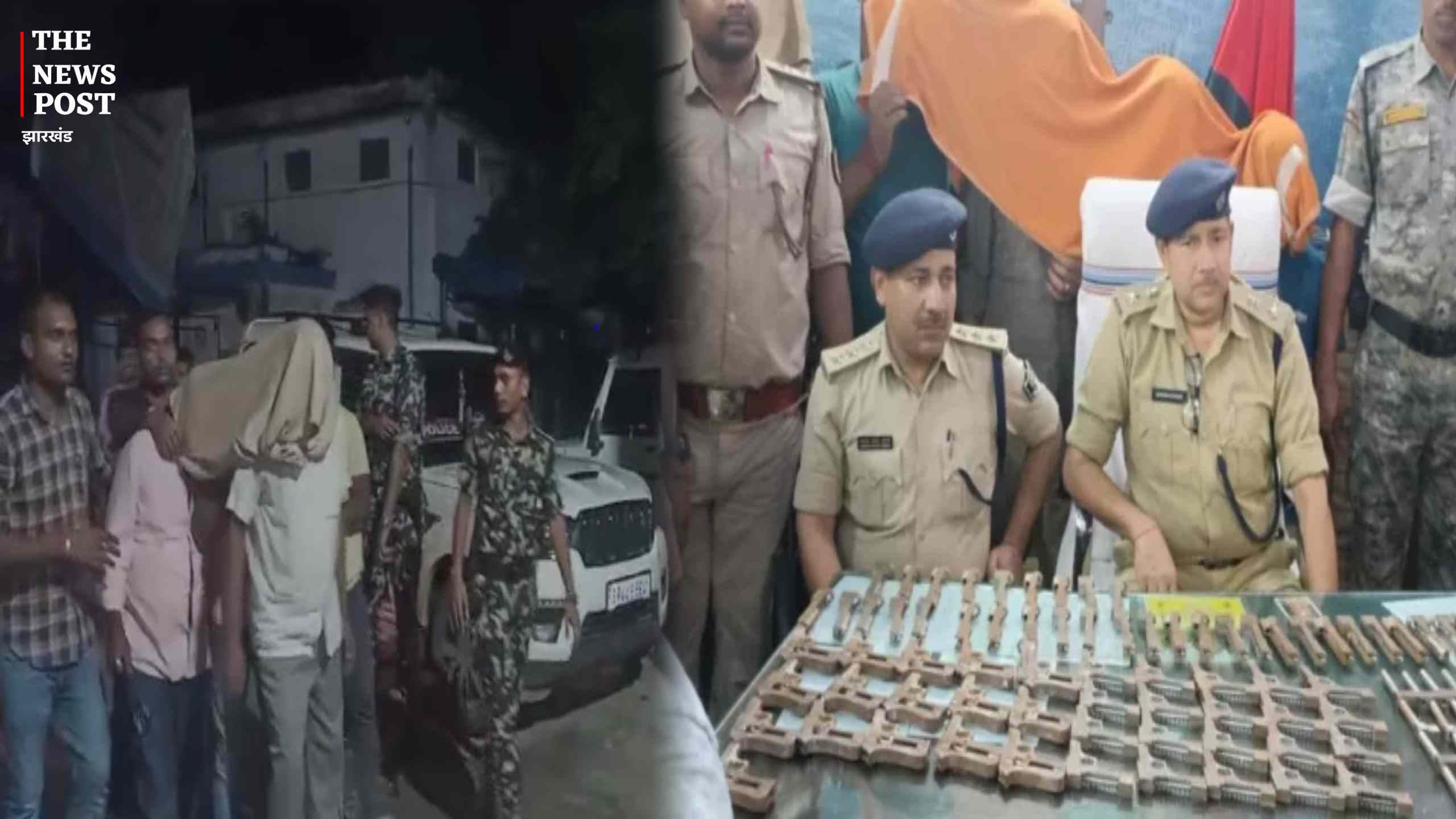 बक्सर NH पर पुलिस ने देर रात की ताबड़तोड़ छापेमारी, अवैध हथियार फैक्ट्री का खुलासा