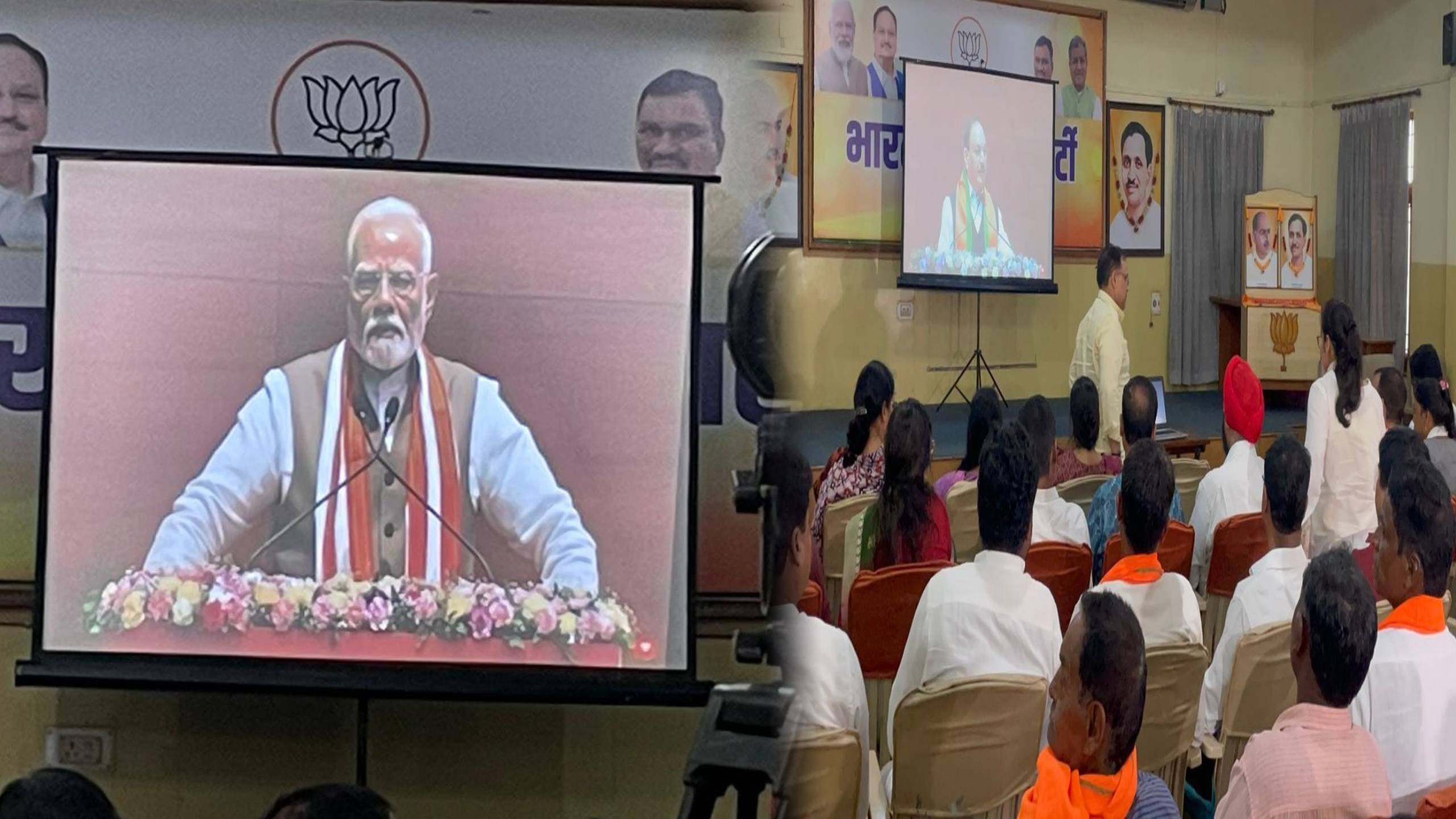 प्रधानमंत्री मोदी बने भाजपा के पहले सदस्य, कहा जब दो सदस्य सदन तक पहुंचे थे तो  लोग उड़ाते थे मज़ाक