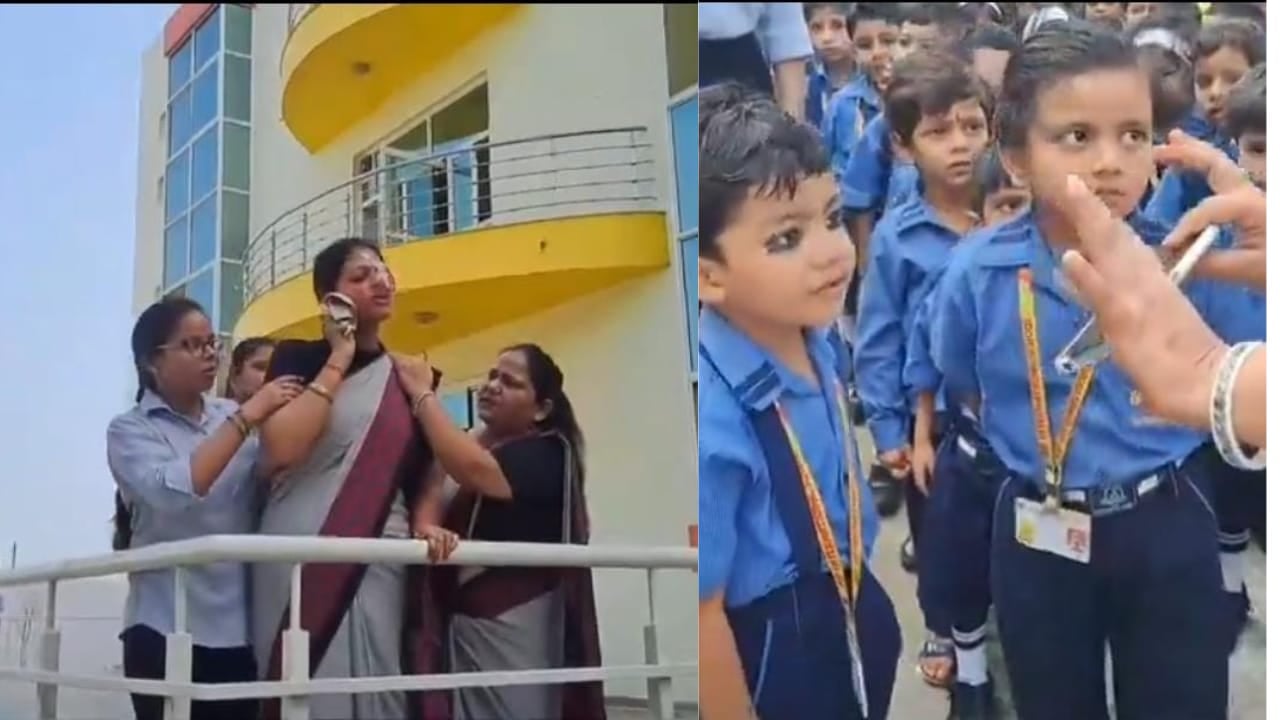 बच्चों को मोबाइल की लत छुड़वानी है तो ये दिखा दें ये वीडियो..!मैडम का ये ट्रिक सोशल मीडिया पर हो रहा वायरल