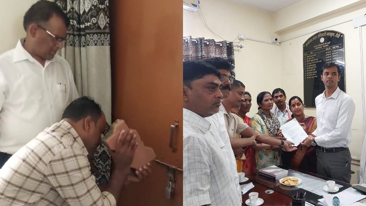 नामकुम CO के ऑफिस का ताला तोड़ने वाले मामले में कार्रवाई के संकेत, जांच के लिए पहुंचे एसडीओ