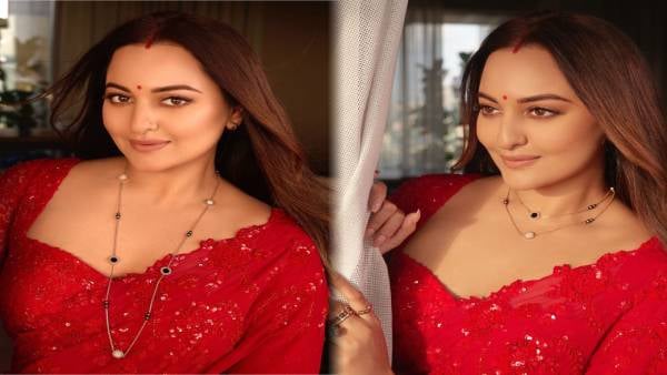 अपने पहले करवा चौथ पर सोलह श्रृंगार में नजर आई सोनाक्षी, कैप्शन में लिखा- हर दिन आपके लंबी उम्र के लिए.........