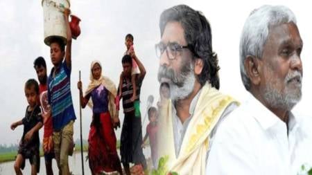 “बांग्लादेशियों के घर पर लगे झंडे बताते है कि हिम्मत कहां से मिलती है” चंपाई ने खोली सरकार की पोल, घुसपैठियों को बताया झामुमो का दामाद