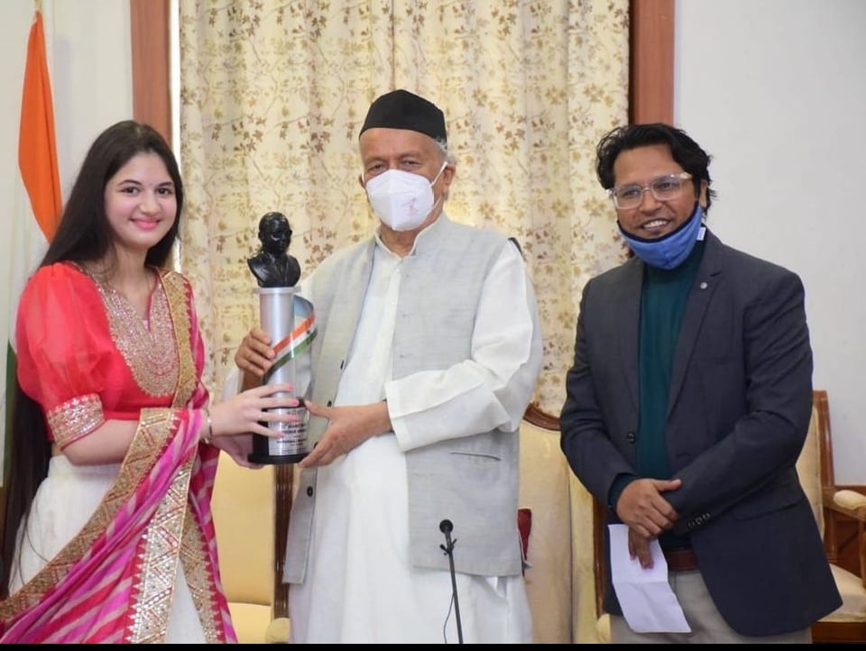 बजरंगी भाईजान की मुन्नी को मिला अंबेडकर अवॉर्ड ,  'बजरंगी भाईजान' फिल्म से हुई थी फ़ेमस
