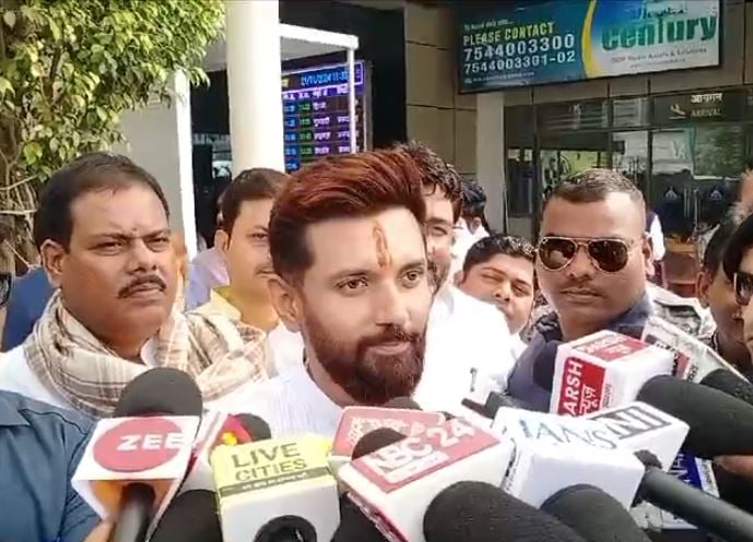 चिराग पासवान का दावा, झारखंड- महाराष्ट्र में बनेगी एनडीए की सरकार