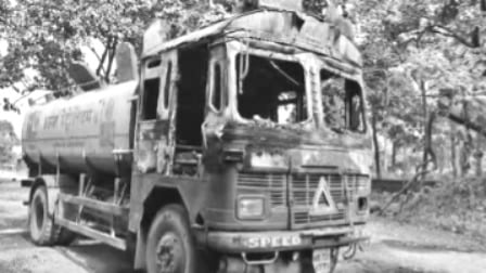 ओरमांझी इलाके में कंस्ट्रक्शन साइट पर अपराधियों ने फायरिंग के साथ की आगजनी, पुलिस कर रही मामले की जांच