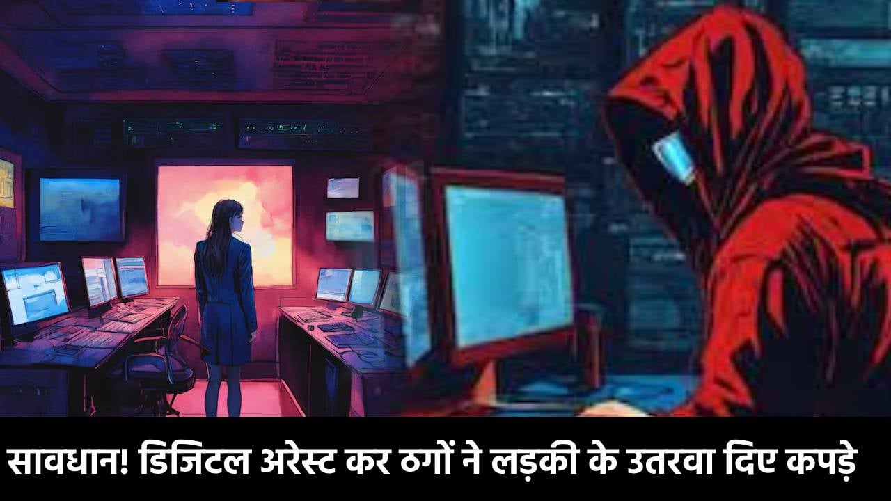 साइबर ठगों ने पहले महिला को किया डिजिटल अरेस्ट, फिर वेरीफिकेशन के नाम पर उतरवा दिए कपड़े, 1.78 लाख रुपये की वसूली