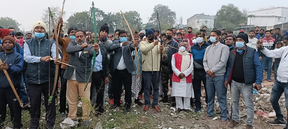 सर्वश्रेष्ट धनुर्धर चुने गए  बिटुस हांसदा , सिद्धू कांन्हू मैदान को  निगम ने लिया गोद