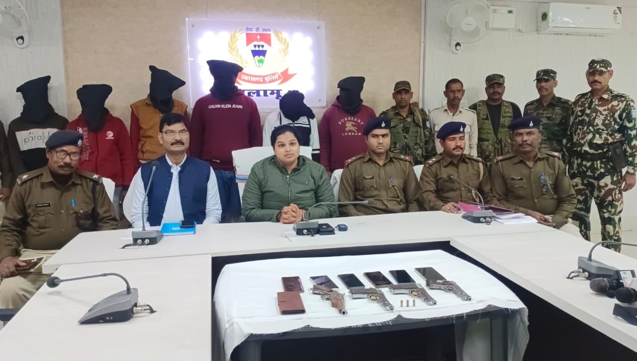 पलामू पुलिस ने कैसे पकड़ा सुजीत सिन्हा गिरोह के गैंग को, जानिए पुलिस ने क्या कहा