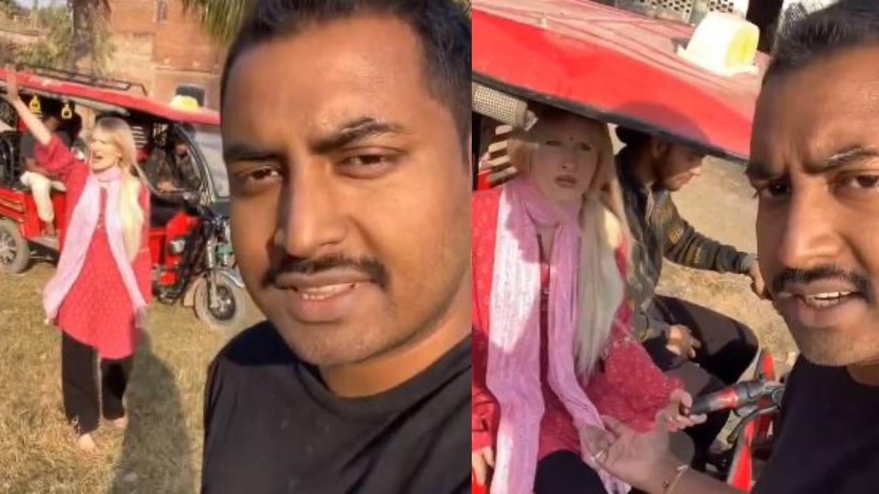 ‘लगता है फिरंगन मैडम भोजपुरिया रंग में रंग गई हैं...’ बिहार में विदेशी महिला चला रही ई-रिक्शा, वीडियो हुआ वायरल