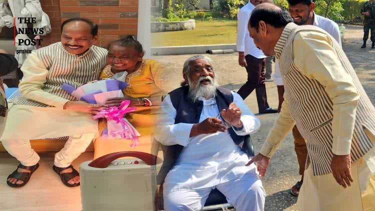 राजनीति में वापसी के साथ रघुवर दास ने लिया गुरु जी से आशीर्वाद,मां रूपी सोरेन को गले से लगाया,देखिए खूबसूरत तस्वीरें