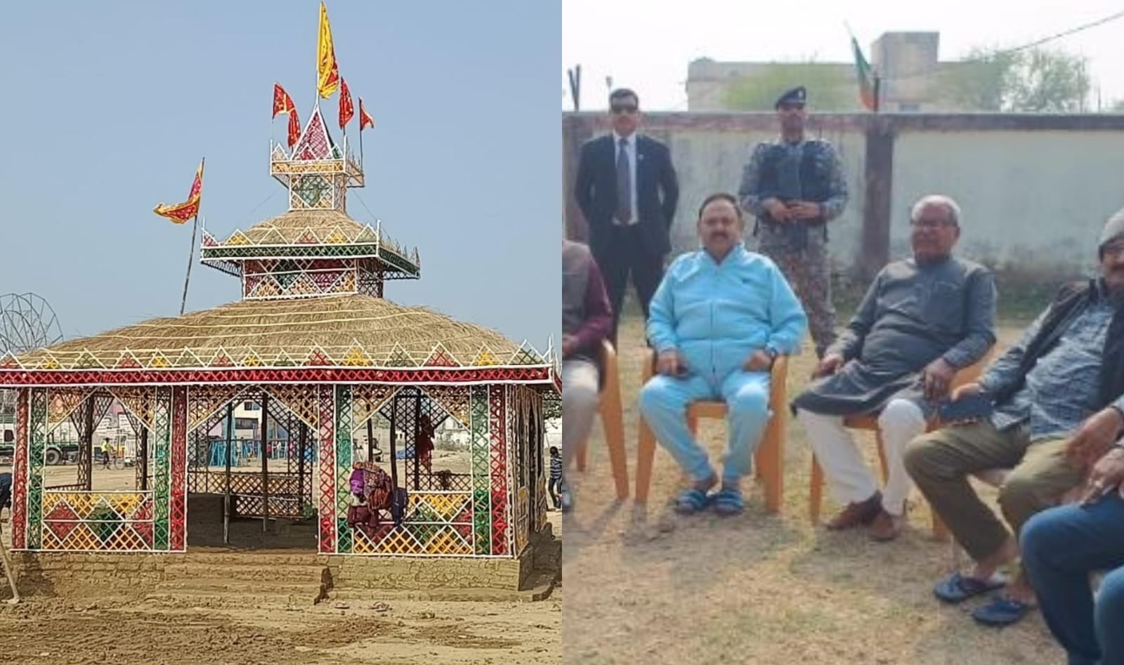 मां तारा शक्ति दुर्गा मंदिर का भव्य प्राण प्रतिष्ठा कार्यक्रम 15 जनवरी से, महायज्ञ को लेकर पूर्व मंत्री कमलेश कुमार सिंह कर रहें कैंप