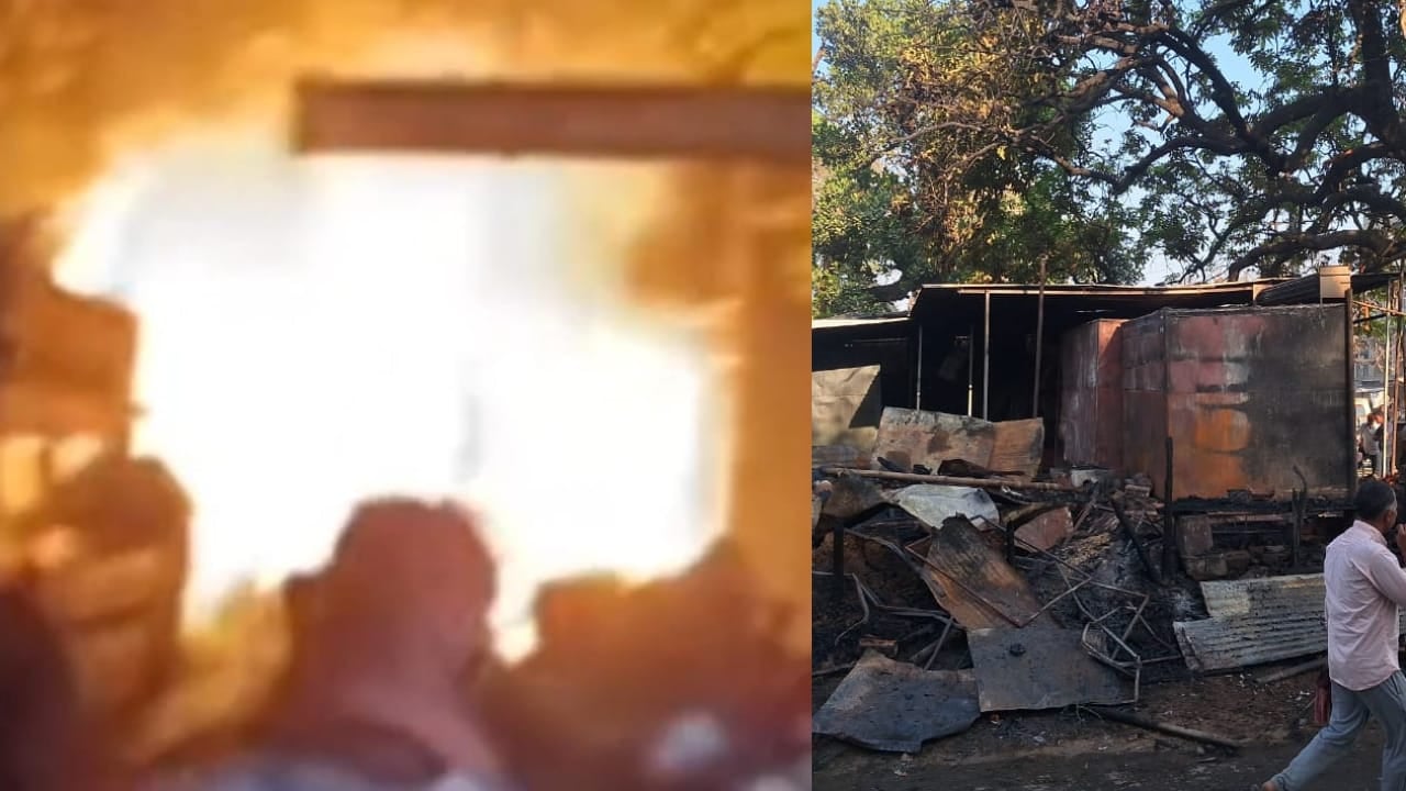 गिरिडीह: डुमरी मोड में दो दुकानों में लगी भयंकर आग, सारा सामान जलकर राख, लाखों के नुकसान की आशंका