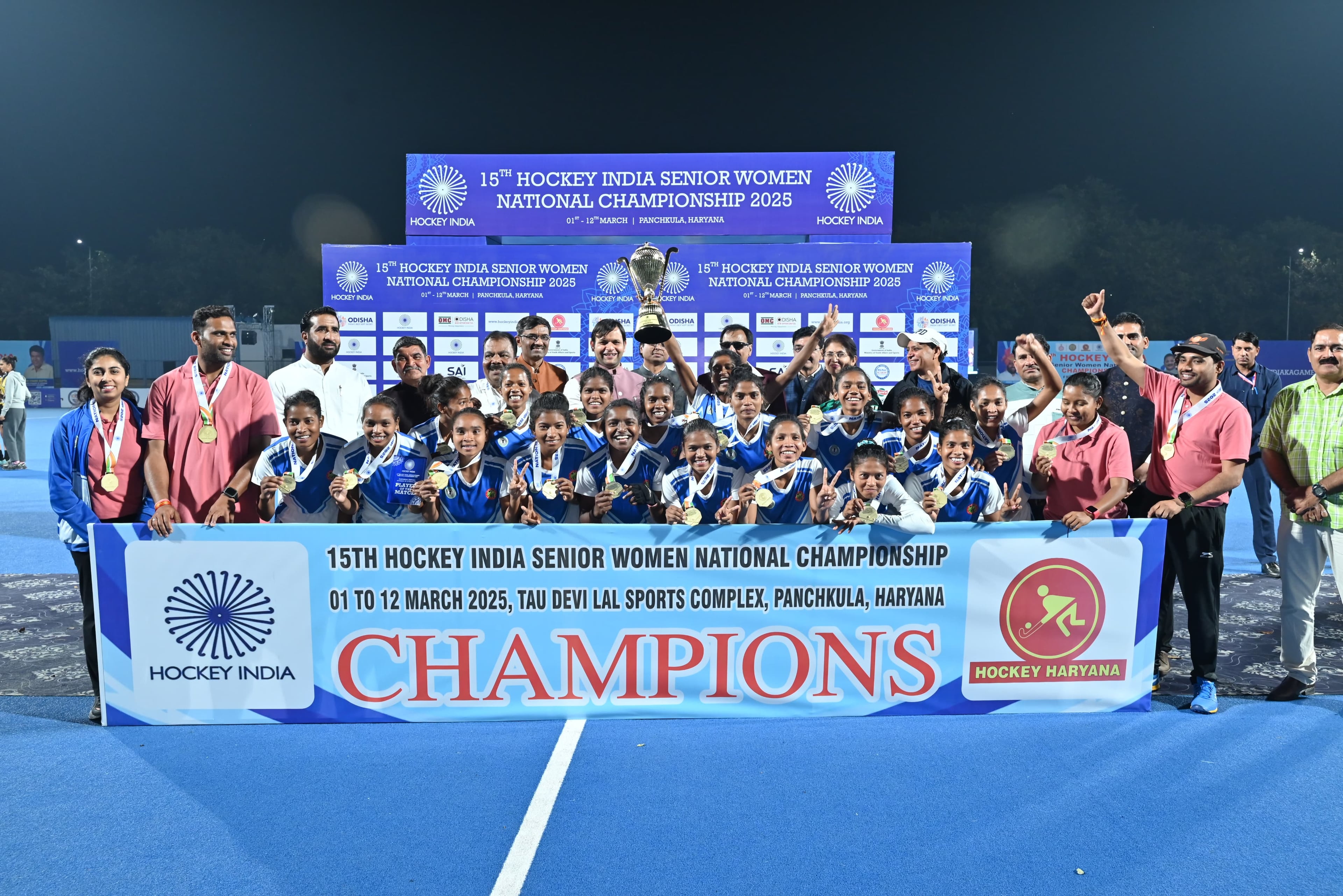 झारखंड की महिला हॉकी टीम सीनियर राष्ट्रीय प्रतियोगिता में बनी चैंपियन, पेनाल्टी शूटआउट में हरियाणा को 4-3 से किया पराजित