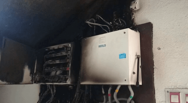 ब्लड बैंक में शॉर्ट सर्किट से लगी आग, लाखों के उपक्रम जलकर राख