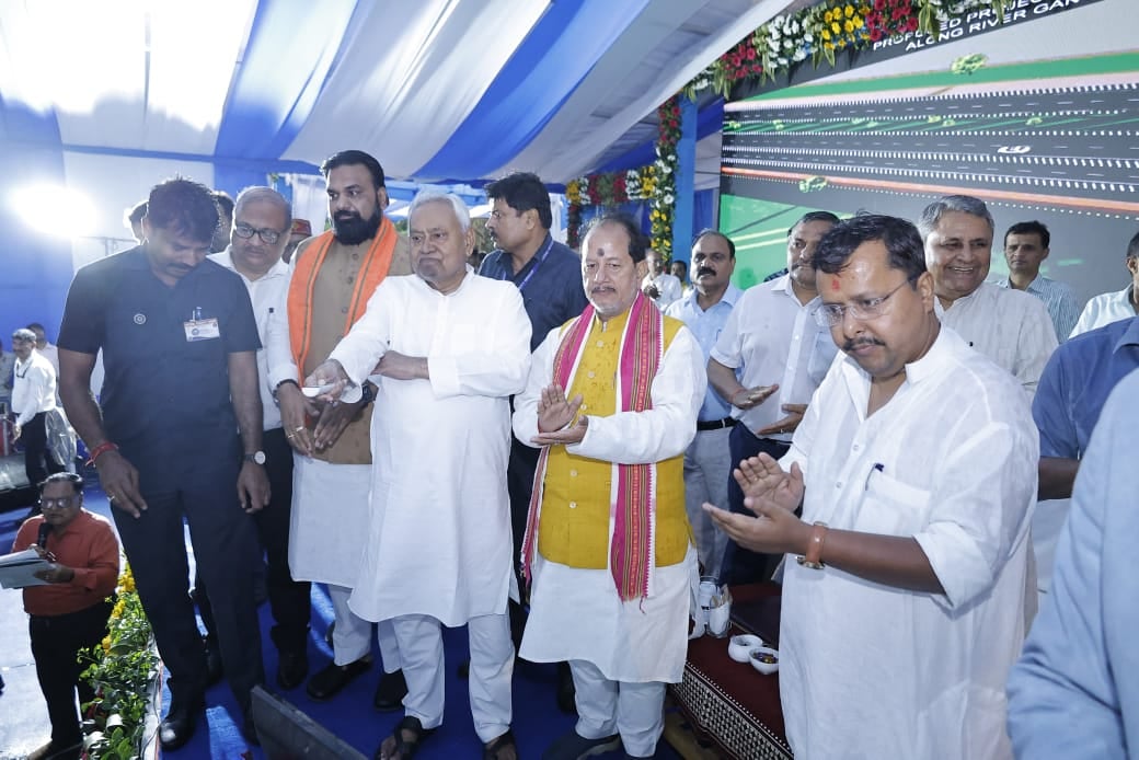 मुख्यमंत्री ने जेपी गंगा पथ का किया लोकार्पण, अब दीघा से दीदारगंज तक होगा सुगम सफर