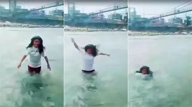 Reel बनाने के चक्कर में गंगा में समा गई महिला, घाट किनारे मम्मी-मम्मी चीखती रही मासूम, देखिए दिल दहलाने वाला Video