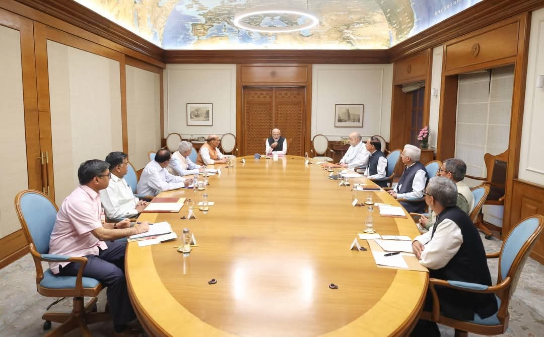 पहलगाम में आतंकी हमले को लेकर प्रधानमंत्री नरेंद्र मोदी ने की CCS की बैठक, अमित शाह भी रहे मौजूद