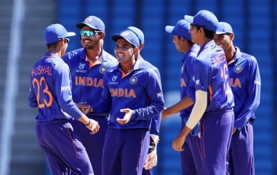 अंडर-19 वर्ल्डकप के सेमीफाइनल में पहुंची टीम इंडिया, ऑस्ट्रेलिया के साथ होगा मुकाबला
