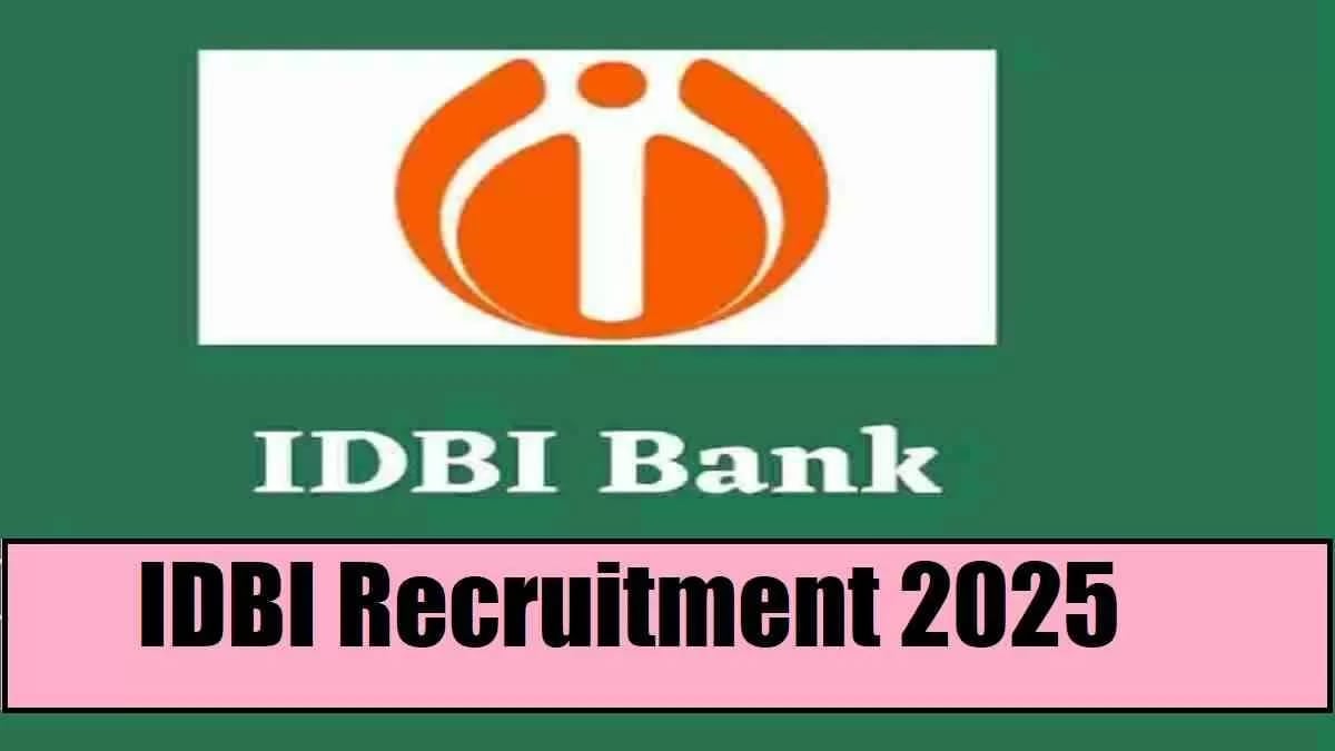 IDBI Recruitment: आईडीबीआई बैंक में 676 पदों पर हो रही भर्ती, ग्रेजुएट्स पास ऐसे करें अप्लाई