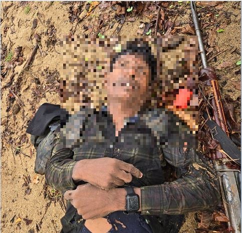 Big Breaking: लातेहार के बाद अब पलामू में मारा गया नक्सली कमांडर तुलसी भूइंया, मौके से SLR बरामद