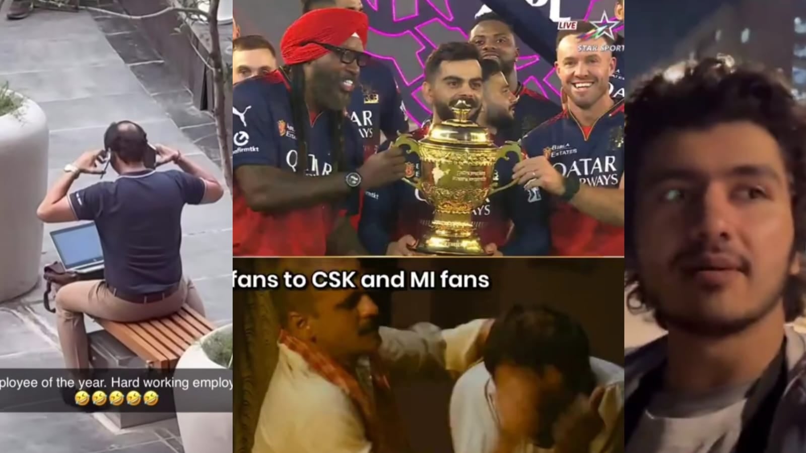 RCB का मीम रिवेंज, वायरल 'एम्प्लोयी ऑफ द ईयर' और लड़कियों की लॉयल्टी पर इंटरनेट पर धमाल, जानिए कौन सी खबर हुई सबसे ज्यादा वायरल?
