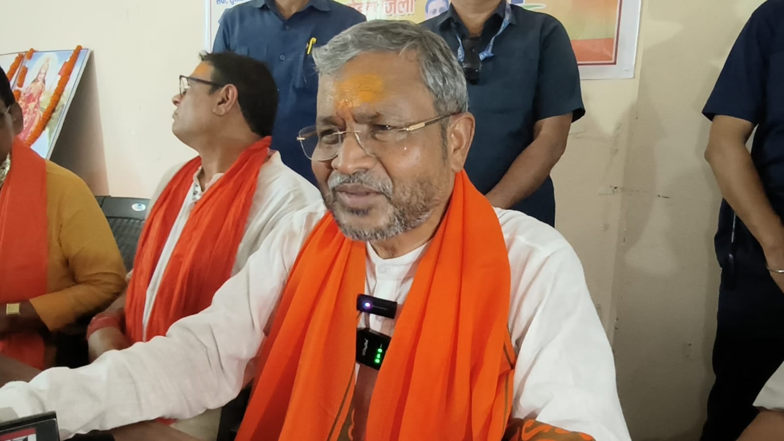 जिस राज्य में एक से डीजीपी न हो उस राज्य के कानून व्यवस्था का भगवन ही मालिक पत्रकारों को भी सचेत रहने का दिया सलाह: बाबूलाल