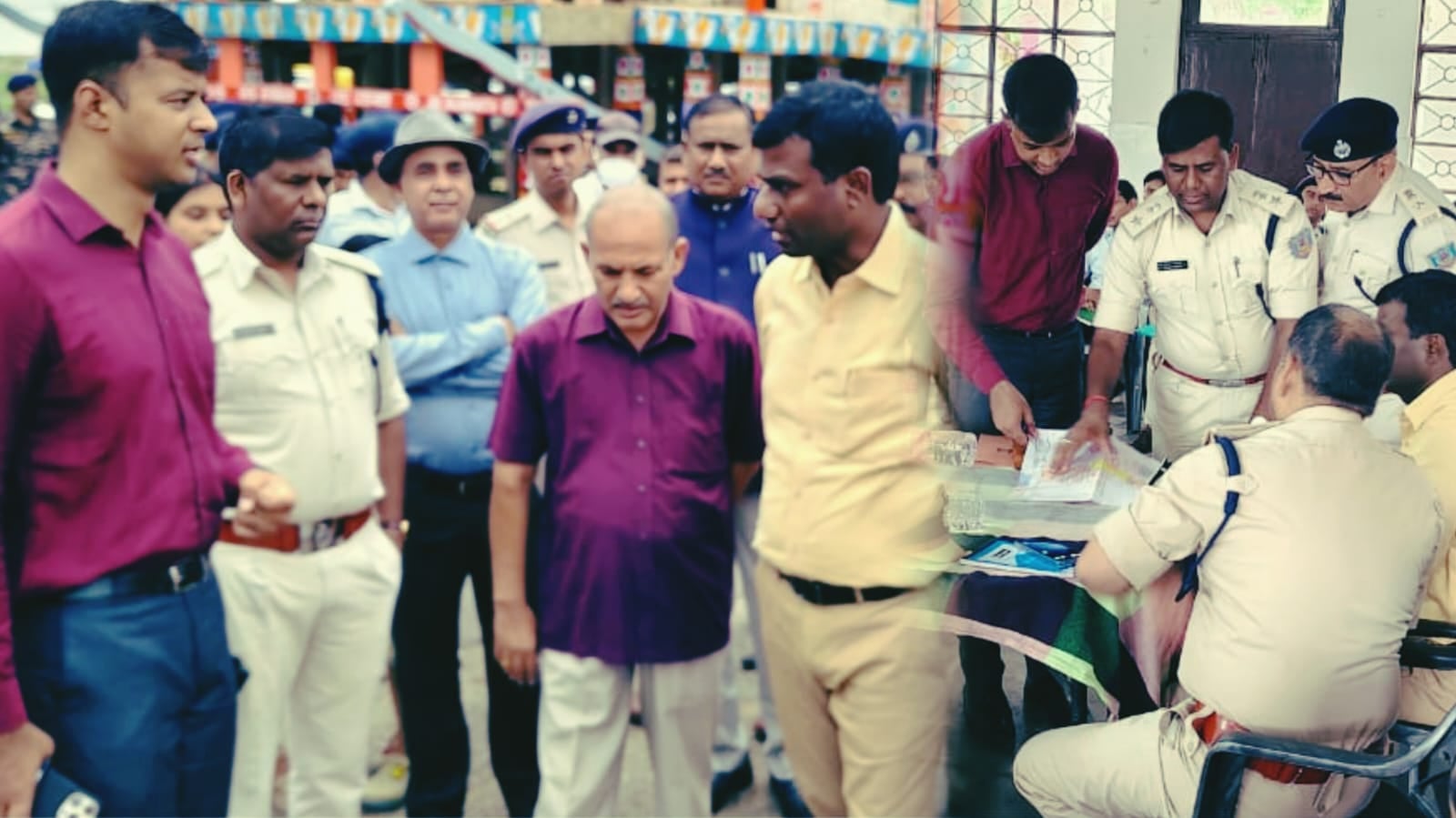 जगन्नाथपुर रथ मेला की तैयारी व सुरक्षा व्यवस्था का जायज़ा लेने पहुचे डीसी, एसडीएम और एसएसपी, की सुरक्षा-यातायात व्यवस्था की समीक्षा