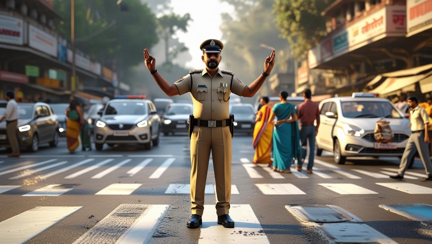 गजबे है पुलिस भी भाई !, हाईवे पर IPS अफसर से ही मांगने लगे रिश्वत, जानिए आगे क्या हुआ और कहां का है मामला