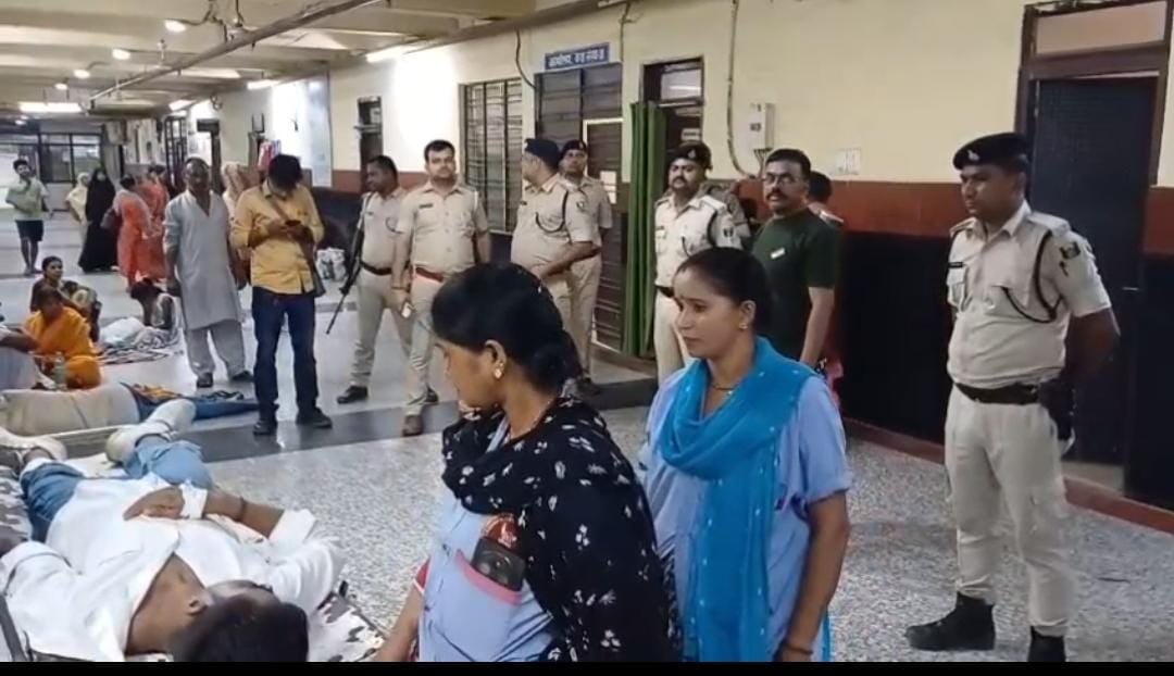 Breaking: पुलिस और अपराधियों के बीच मुठभेड़ में दो अपराधियों को लगी गोली,  SKMCH में भर्ती, यहां का है मामला