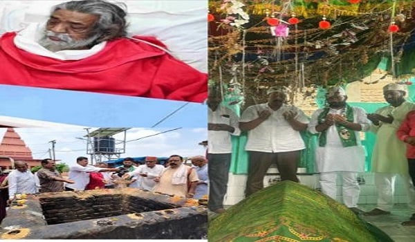 दिशोम गुरु के लिए दुआओं का दौर जारी, जेएमएम कार्यकर्ताओं ने मंदिर से लेकर मस्जिद तक सलामती के लिए मांगी मन्नत