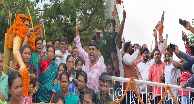 हूल दिवस के बहाने हुई राजनीतिक बयानबाजी के बीच पक्ष विपक्ष सभी कर रहे है गुरुजी की सलामती की दुआ