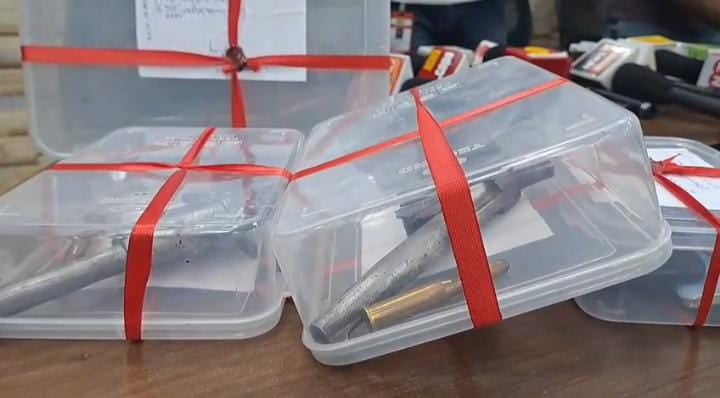 जमशेदपुर:गोलमुरी पुलिस ने फर्जी फायरिंग का किया खुलासा,मामले में 4 गिरफ़्तार,ये सामान बरामद