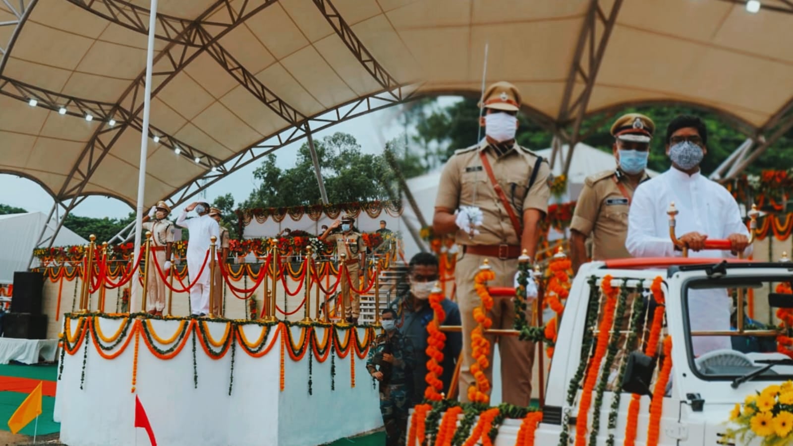 स्वतंत्रता दिवस को लेकर राजधानी में तैयारी जोरों पर, दस प्लाटून में से एक बिहार का एक प्लाटून भी करेगी 15 अगस्त को परेड