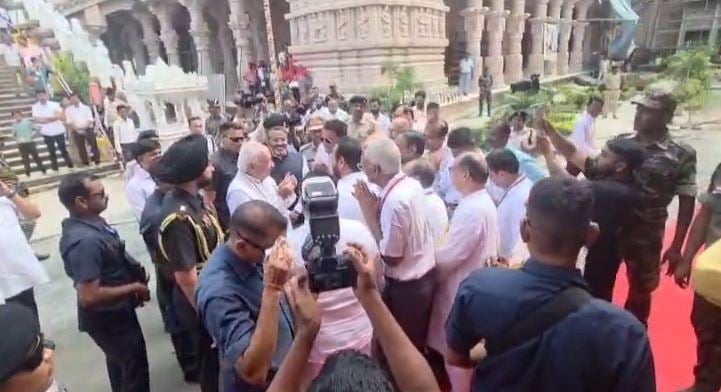 जैनियों के तीर्थ स्थल शिखरजी पहुंचे बिहार के राज्यपाल आरिफ मोहम्मद खान, विश्व मैत्री महोत्सव में हुए शामिल