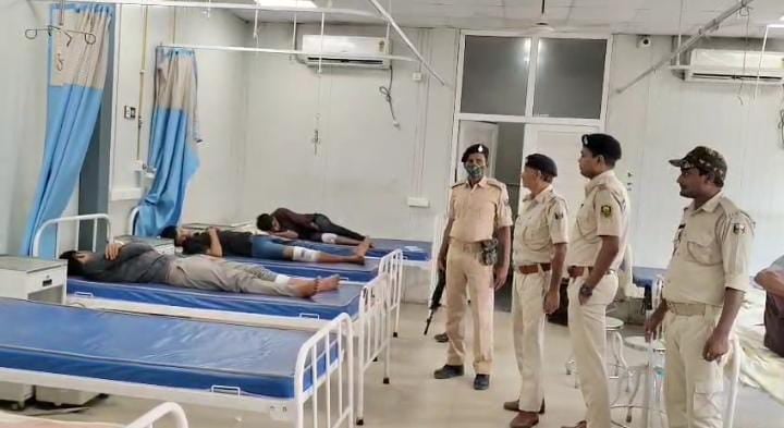 Enconter in bihar: सीतामढ़ी में पुलिस और अपराधियों के बीच मुठभेड़,तीन शूटर जख्मी