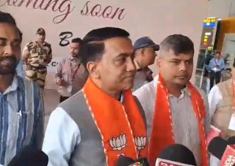 पटना पहुंचे गोवा के मुख्यमंत्री प्रमोद सावंत,नक्सलवाद पर दिया बड़ा बयान