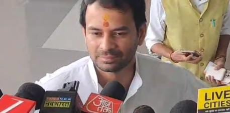 Bihar Election:छोटे भाई तेजस्वी पर भड़के तेजू भैया, महुआ में चुनाव प्रचार करने पर बोला, मेरी जीत पक्की, चुनाव के बाद धरा देंगे झुनझुना