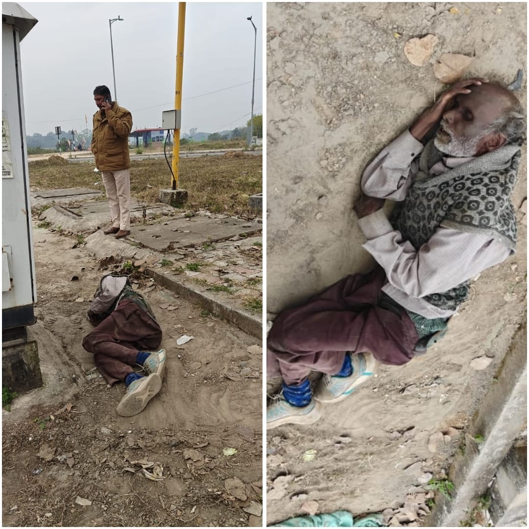 रांची: स्मार्ट सिटी में सड़क किनारे मिला अज्ञात व्यक्ति का शव, ठंड से मौत की आशंका