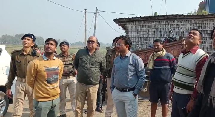 साहिबगंज के आर्सेनिक प्रभावित ग्राम डिहारी का डीसी ने किया निरीक्षण, दिए कई निर्देश