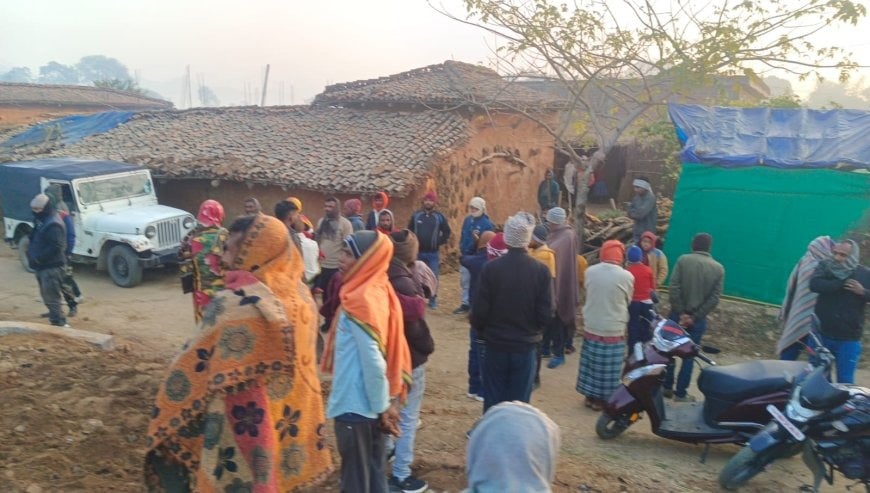 गढ़वा में सनसनी: पति ने गहरी नींद में सोती हुई पत्नी को टांगी से काटकर उतारा मौत के घाट