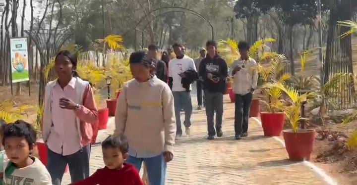 गुमलावासियों को मिला नए साल का बड़ा तोहफा, बायोडायवर्सिटी पार्क का हुआ उद्घाटन