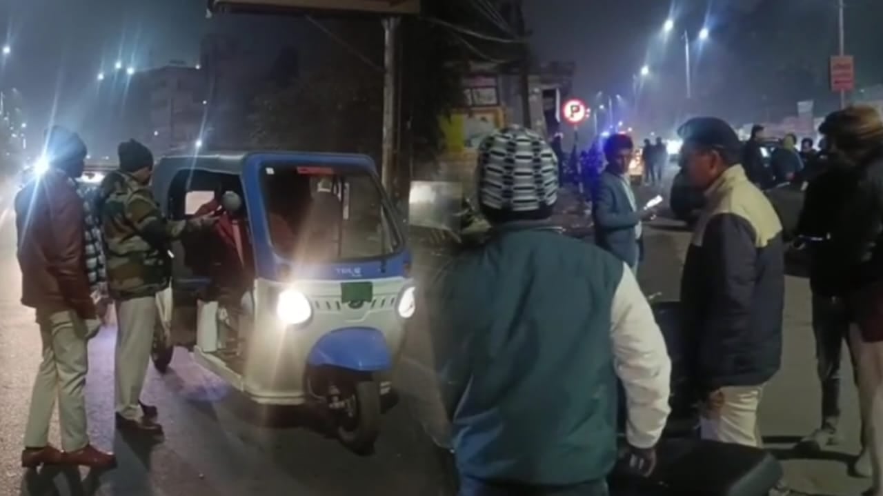 नववर्ष से पहले धनबाद में सुरक्षा सख्त, एसएसपी के नेतृत्व में देर रात तक चला एंटी क्राइम व ट्रैफिक अभियान