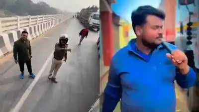 'अकेले में मिलोगे तो चढ़ा देंगे, 3 महीने में बेल हो जाता है',बिहार पुलिस को धमकी देनेवाला ट्रक ड्राइवर गिरफ्तार