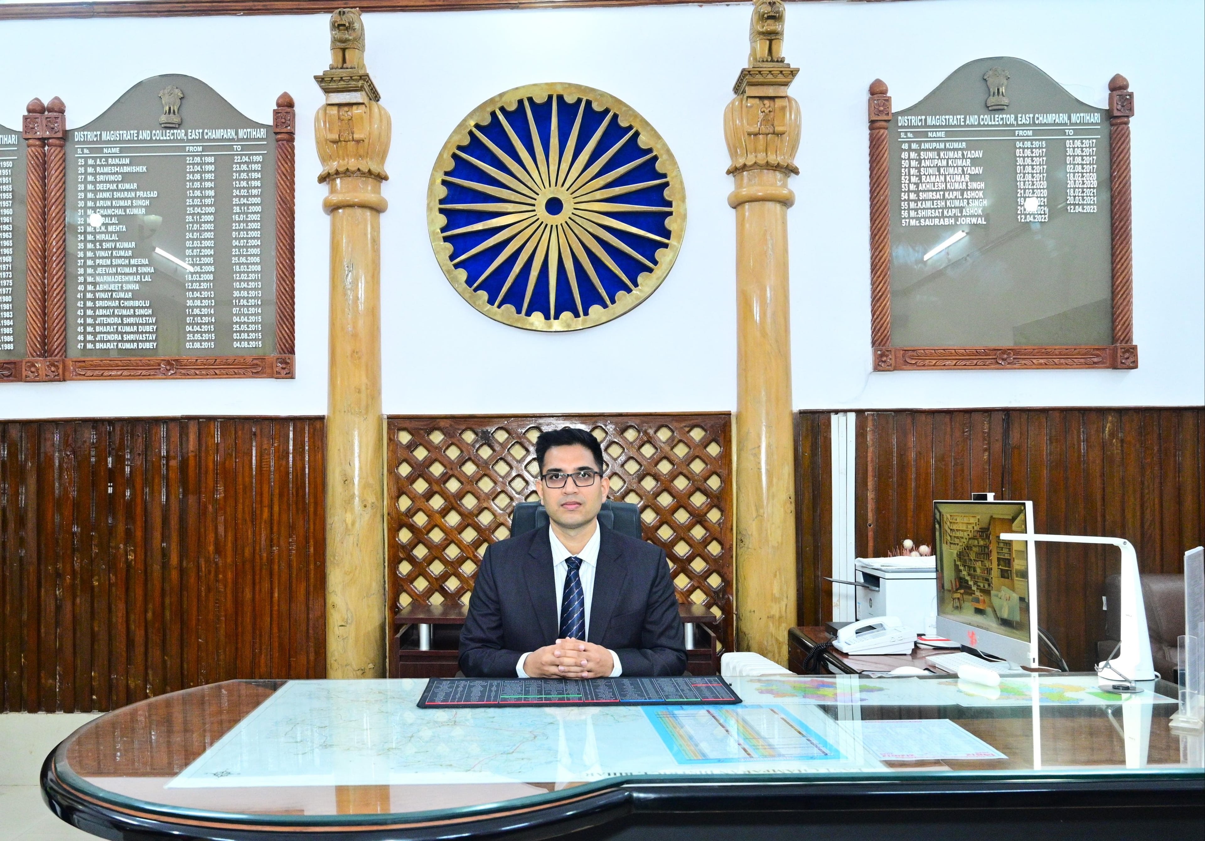 पूर्वी चम्पारण जिला को लगातार दूसरी बार मिलेगा राष्ट्रीय पुरस्कार, जिलाधिकारी सौरभ जोरवाल राष्ट्रपति के हाथों होंगे सम्मानित