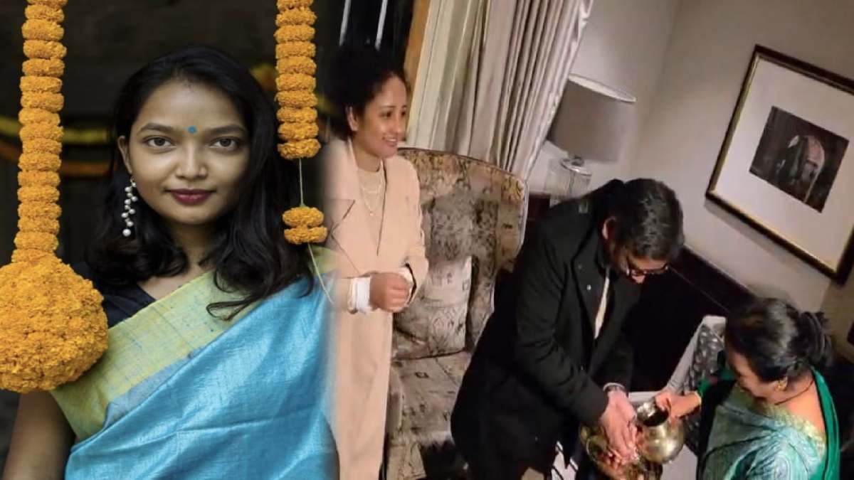 London में झारखंडी स्टाइल में हेमंत - कल्पना का स्वागत..! चर्चा में आई Alpha ,जानिए कौन है ये लड़की