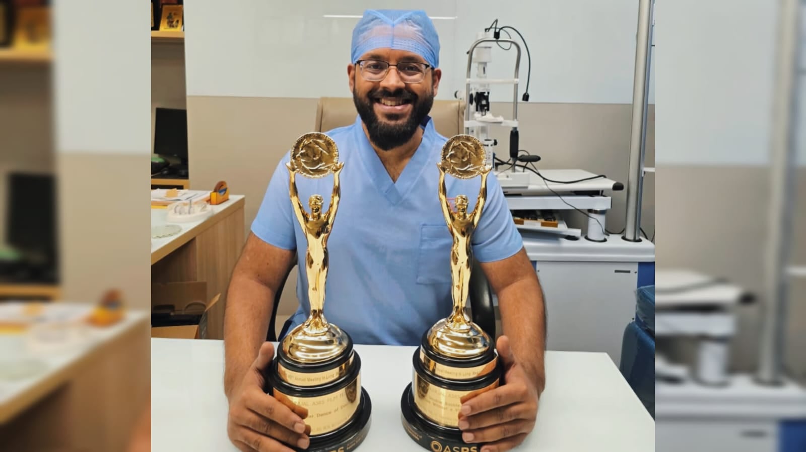Ranchi's Dr. Bibhuti Kashyap created history, created a world record by winning two 'Rate Buckler' trophies |रांची के डॉ. बिभूति कश्यप ने रचा इतिहास, दो ‘रेट बकलर’ ट्रॉफी जीतकर बनाया विश्व रिकॉर्ड
