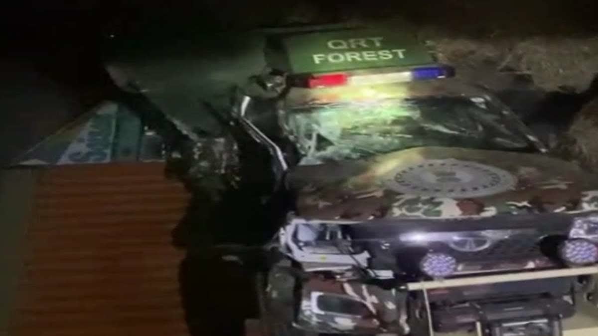 A QRT team trying to chase away elephants met with an accident, killing two in the tragic collision |